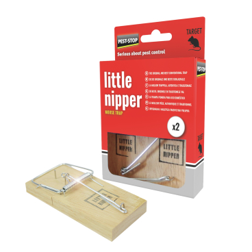 Pest-Stop Little Nipper® Mouse Trap Mausefallen Holz 1 Packung = 2 Fallen - Bild-Darstellung des Produktes 1