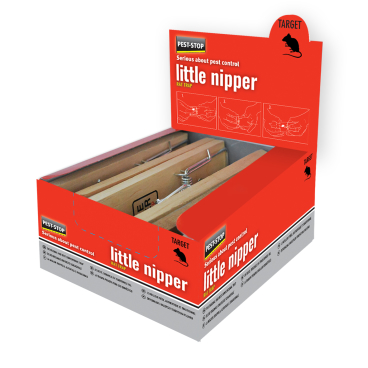 Pest-Stop Little Nipper® Rat Trap Rattenfallen Holz 1 Karton = 6 lose Fallen - Bild-Darstellung des Produktes 1