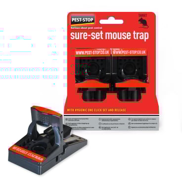 Pest-Stop Sure-Set Mouse Trap Mausefallen 1 Packung = 2 Fallen - Bild-Darstellung des Produktes 1