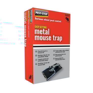 Pest-Stop Easy-Setting Metal Mouse Trap Mausefallen Metall 1 Packung = 1 Falle - Bild-Darstellung des Produktes 1