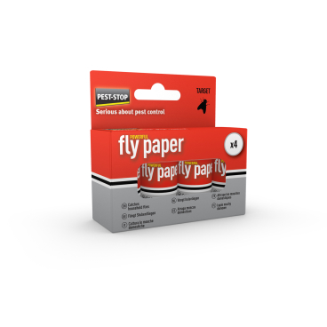 Pest-Stop Fly Paper Fliegenpapier auf Rolle 1 Packung = 4 Rollen - Bild-Darstellung des Produktes 1