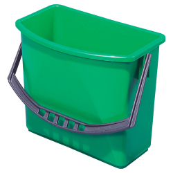 VERMOP GmbH VERMOP Eimer 6 l, Abmessung: 17 x 27 x 22 cm (B x T x H), grün 1875604