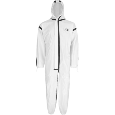 Fitzner Schutzanzug Eisbär-Plus, Kat III, Typ 4B/5B/6B, weiß 1 Karton = 50 Stück, Größe XXL - Bild-Darstellung des Produktes 1