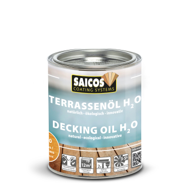 Saicos H2O Terrassenöl, farblos 0,75 Liter - Dose - Bild-Darstellung des Produktes 1