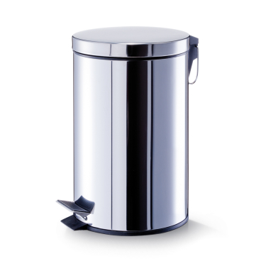 Zeller Tretmülleimer mit Deckel, Edelstahl 12 Liter Treteimer - Bild-Darstellung des Produktes 1