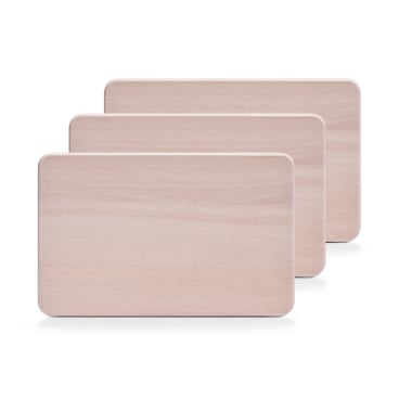 Zeller Frühstücksbrettchen Set Buche, 3-teilig 1 Set - Bild-Darstellung des Produktes 1