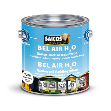 SAICOS Bel Air Holz-Spezialanstrich, tannengrün 10 l - Eimer - Bild-Darstellung des Produktes 1