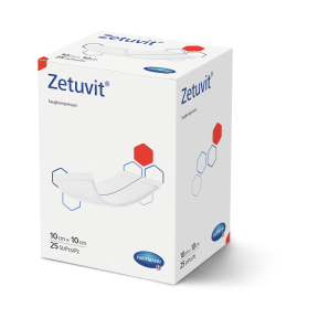 Zetuvit® Saugkompresse hydrophil 10 x 10 cm, steril