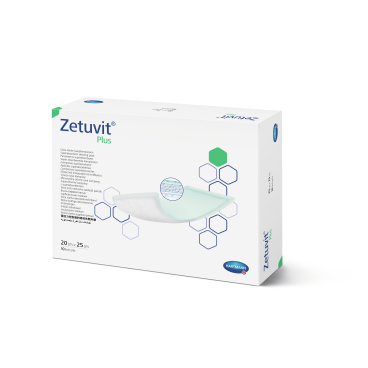 Zetuvit® Plus Wundauflage 20 x 25 cm, saugstark, steril 1 Karton = 6 Packungen à 10 Stück, einzeln verpackt - Bild-Darstellung des Produktes 1