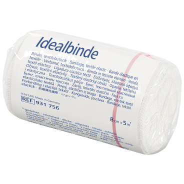 Idealbinde HARTMANN 8 cm x 5 m, DIN-E 61632-IB-S, universal 1 Karton = 120 Packungen à 1 Stück - Bild-Darstellung des Produktes 1