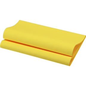 DUNI Dunisoft Papierservietten hochwertig, 40 x 40 cm 1 Karton = 12 x 60 Stück, gelb kaufen