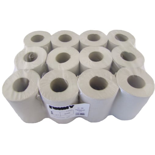 Papierhandtuchrolle, 20 cm, 1-lagig, mini, weiß