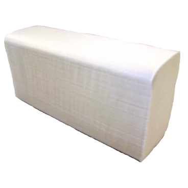 Papierhandtuch, 23,5 x 32 cm, 2-lagig, hochweiß 1 Karton = 1875 Tücher - Bild-Darstellung des Produktes 1