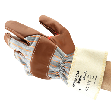Ansell ActivArmr® 52-547 Handschuh, PSA Kategorie 2, braun 1 Paar, Größe 10 - Bild-Darstellung des Produktes 1
