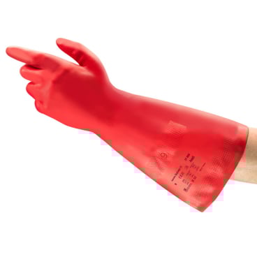 Ansell AlphaTec® Solvex® 37-900 Handschuh, PSA Kategorie 3, rot 1 Paar, Größe 7 - Bild-Darstellung des Produktes 1
