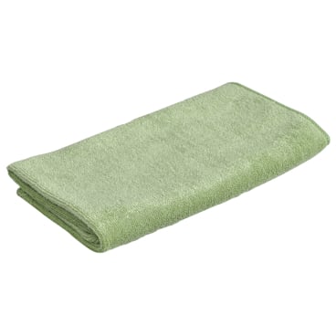 ABENA® Mikrofasertuch Shiny Stretch, 40 x 40 cm, 10er 1 Packung = 10 Stück, grün - Bild-Darstellung des Produktes 1