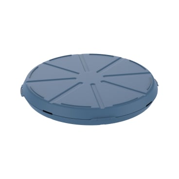 Pizzabox To Go, 100% recycelbar 1 Stück, Farbe: blau - Bild-Darstellung des Produktes 1