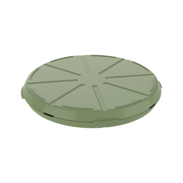 Pizzabox To Go, 100% recycelbar 1 Stück, Farbe: geselliges grün - Bild-Darstellung des Produktes 1