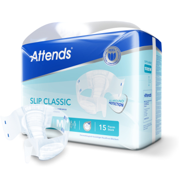Attends Slip Classic 10 Inkontinenzhosen 1 Packung = 15 Stück, Größe: M - Bild-Darstellung des Produktes 1