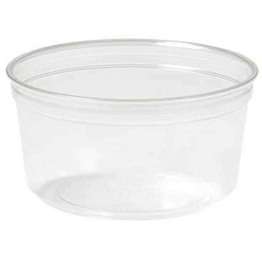 DUNI BioPak Crystal Deli Menübox ungeteilt, transparent 1 Karton = 10 x 35 Stück, 375 ml - Bild-Darstellung des Produktes 1