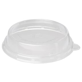 DUNI BioPak Deckel aus rPET für Bagasse Salatschale, rund