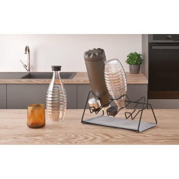 Metaltex Abtropfgestell Sodatex-3 LAVA Maße: 30 x 17 x 14 cm, für 3 Flaschen kaufen