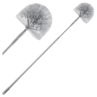 VERMOP Wand- und Deckenbesen, Rundkopf  1 Stück, grau  - Bild-Darstellung des Produktes 1