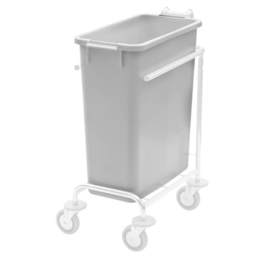 VERMOP Container für Oekocars Entsorgungswagen 60 l, hellgrau, ohne Deckel - Bild-Darstellung des Produktes 1
