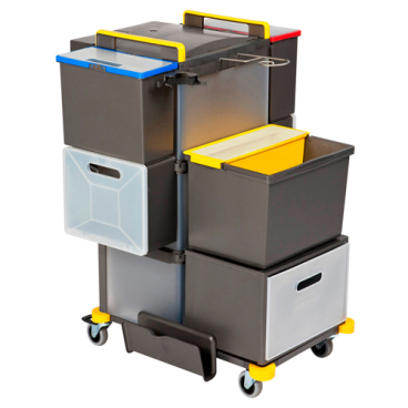 VERMOP Shopster Des Reinigungswagen Maße: B 73 x T 70 x H 95 cm - Bild-Darstellung des Produktes 1