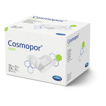 Cosmopor® Steril Wundverband 7,2 x 5 cm, hypoallergen 1 Packung = 50 Stück - Bild-Darstellung des Produktes 1