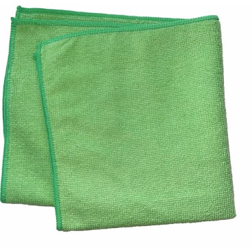 BASIC-LINE Microfasertuch 1 Packung = 20 Stück, 40 x 40 cm, grün - Bild-Darstellung des Produktes 1