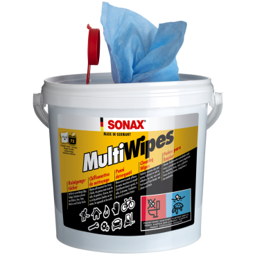 SONAX MultiWipes Viskosevliestücher 1 Box = 72 Tücher - Bild-Darstellung des Produktes 1