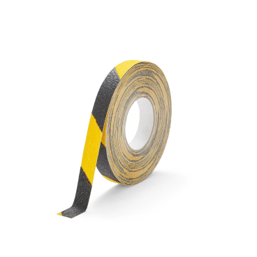 DURABLE Antirutschband DURALINE GRIP+, schwarz-gelb 15 m lang, 25 mm breit - Bild-Darstellung des Produktes 1