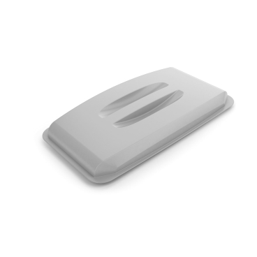 DURABLE Deckel DURABIN ECO 60, rechteckig Farbe: grau - Bild-Darstellung des Produktes 1
