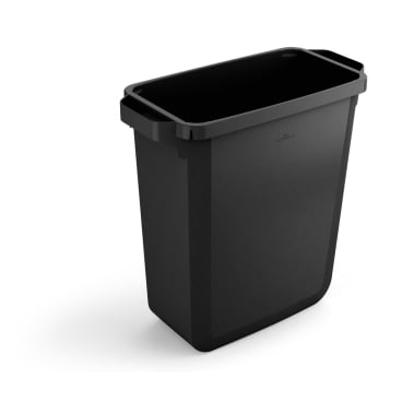 DURABLE Wertstofftonne DURABIN ECO 60, rechteckig 60 Liter, Farbe: schwarz - Bild-Darstellung des Produktes 1