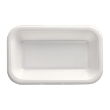 PAPSTAR Take away, Siegelschalen, 750 ml, ungeteilt 1 Karton = 5 Packungen à 100 Stück, weiß - Bild-Darstellung des Produktes 1