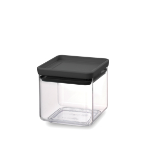 Brabantia Vorratsdose mit Deckel, 0,7 Liter Farbe: Dark Grey kaufen
