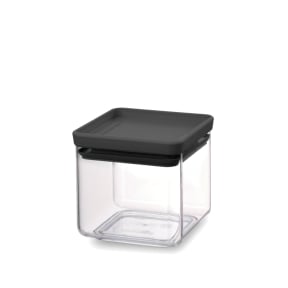 Brabantia Vorratsdose mit Deckel, 0,7 Liter Farbe: Dark Grey kaufen