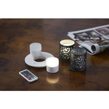 Duni Led DUNI LED Mini Lamp, inkl. Fernbedienung und Ladestation, 3er Set 1 ...