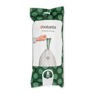 Brabantia (R) Müllbeutel PerfectFit, 36 Liter 1 Karton = 12 Packungen à 20 Stück - Bild-Darstellung des Produktes 1