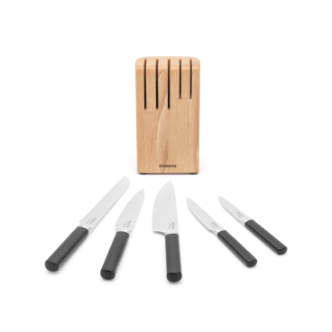Brabantia Profile Messerblock, mit Messer, 6-teilig 1 Set - Bild-Darstellung des Produktes 1