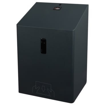 SanTRAL® Plus ACU 1 Papierhandtuchspender, Edelstahl Farbe: anthrazit, P - Bild-Darstellung des Produktes 1