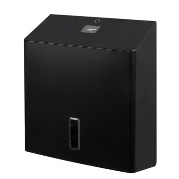 SanTRAL® Plus PTU 31 Papierhandtuchspender, Edelstahl Farbe: mattschwarz, P - Bild-Darstellung des Produktes 1
