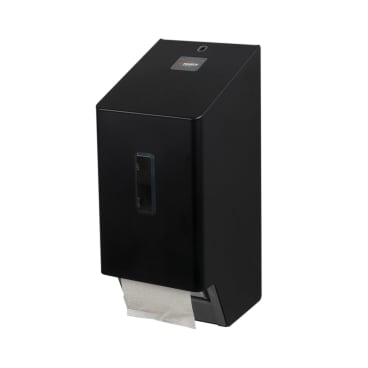 SanTRAL® Plus TTU 2 Toilettenpapierspender, Edelstahl Farbe: mattschwarz, P - Bild-Darstellung des Produktes 1