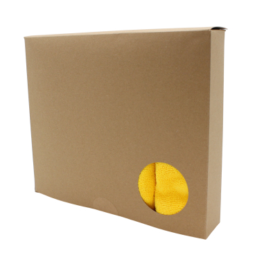 De Witte Mikrofasertücher Soft Boxed, 40 x 40 cm 1 Packung = 5 Stück, gelb - Bild-Darstellung des Produktes 1