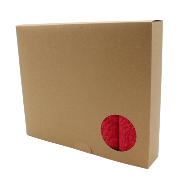 De Witte Mikrofasertücher Soft Boxed, 40 x 40 cm 1 Packung = 5 Stück, rot - Bild-Darstellung des Produktes 1
