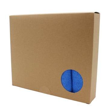 De Witte Mikrofasertücher Soft Boxed, 40 x 40 cm 1 Packung = 5 Stück, blau - Bild-Darstellung des Produktes 1