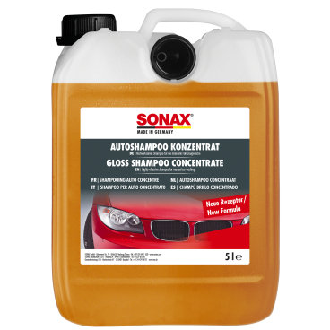 SONAX AutoShampoo Konzentrat 5 Liter - Kanister - Bild-Darstellung des Produktes 1