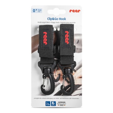 reer Clip&Go Hook Kinderwagenhaken 1 Packung = 2 Stück - Bild-Darstellung des Produktes 1
