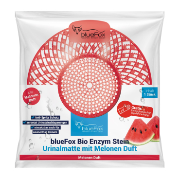 blueFox Urinalsieb mit Enzymstein 2in1 Duft: Melone - Bild-Darstellung des Produktes 1